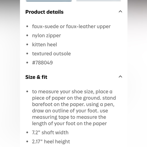 Tall kitten faux suede heeled boots - Picture 5 of 8